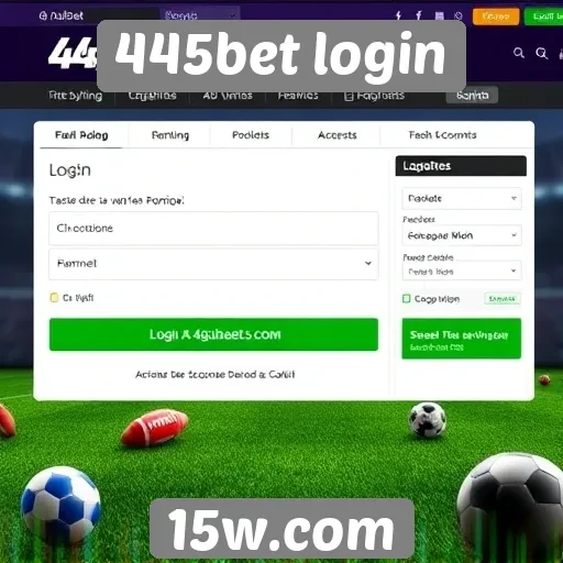 Guia completo para acessar o site 445bet login