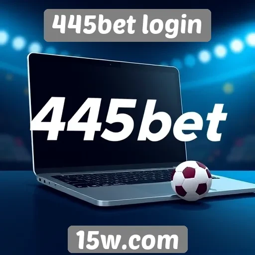 Funcionalidades principais do site 445bet login