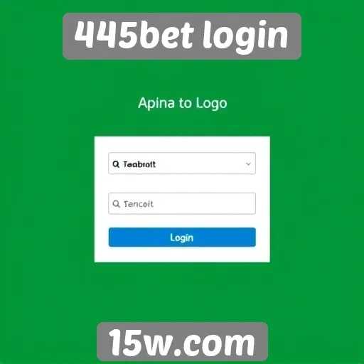 Tutorial de acesso ao site 445bet login